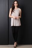 Side Slit Shift Top