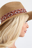 Southwestern Panama Straw Hat