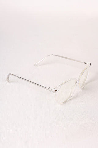 Classic Clear Lens Round Glasses