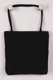 Floral Embroidery Canvas Tote Bag