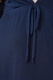 Cold Shoulder Thigh High Slit Maxi Dress