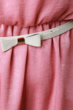 Satin Pocketed Flowy Midi Dress