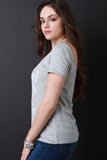 Hard Rock Graphic Open Back O-Ring Top