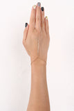Dainty Rhinestone Embellishment Hand Chain