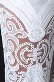 Embroidered Scalloped Hem Palazzo Pants