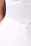 Long Line Semi Sheer Mesh Top