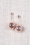 Large Ball Drop Earring