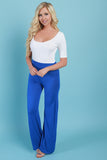 Ribbed Knit Square Neck High Cut Bodysuit