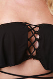 Flutter Crisscross Tube Top