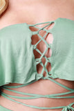 Flutter Crisscross Tube Top