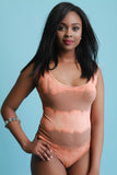 Horizontal Tie-Dye Bodysuit