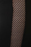 Fishnet Mesh Sides High Waisted Pants