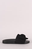 Oversized Bow Slide Sandal