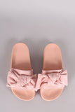Oversized Bow Slide Sandal