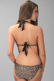 Leopard Halter Monokini