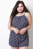 Paisley Print Romper