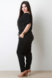 Ruffled Off-The-Shoulder Jumpsuit