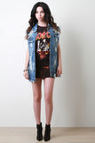 Distressed Boyfriend Denim Vest